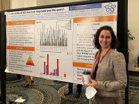 Ladin Yurteri-Kaplan, MD, at the SGS Annual Meeting in March 2022.